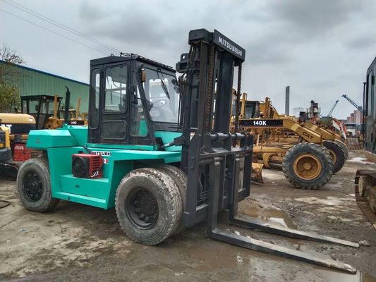 12 Ton Mitsubishi F120 Digunakan Diesel Forklift Kondisi Baik Asli Jepang