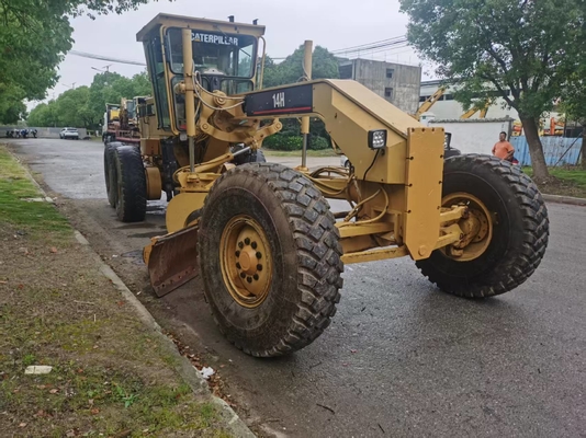 Warna Asli Digunakan Caterpillar 14H Motor Grader Dalam Kondisi yang sangat baik