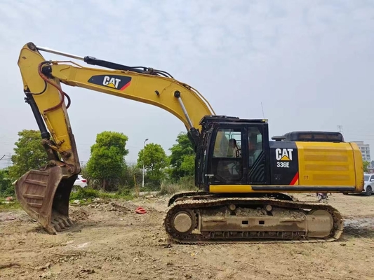 Excavator Crawler Caterpillar 336E Tahun 2017 Bekas, Warna Asli, 36 Ton Untuk Pertambangan