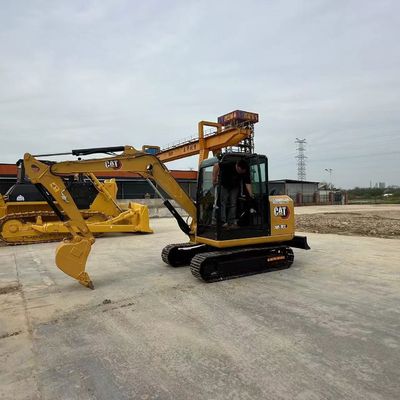 305.5E2 Mini Digunakan CAT Excavator Caterpillar 303.5E CR Operasi lancar
