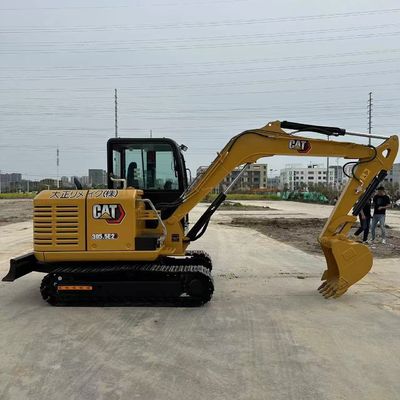 305.5E2 Mini Digunakan CAT Excavator Caterpillar 303.5E CR Operasi lancar