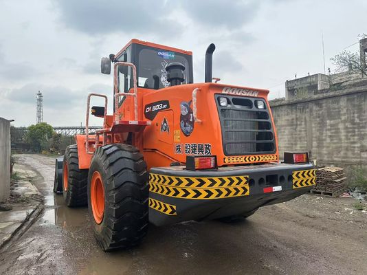2022 Tahun bekas wheel loader Doosan DL503-9C 5 Ton wheel loader serbaguna tinggi
