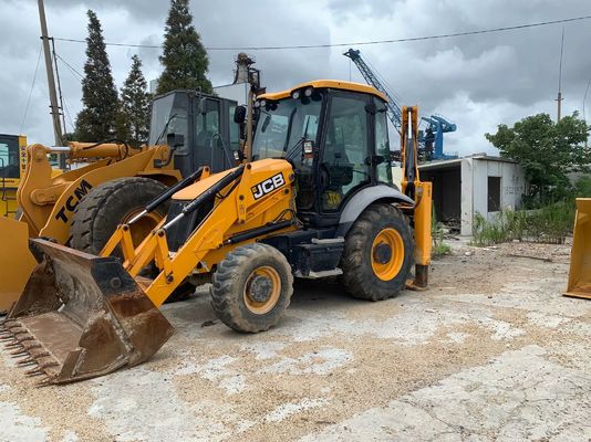 Tahun 2020 JCB 3CX ECO Digunakan Traktor Loader Backhoe 4 Roda Produktivitas Tinggi