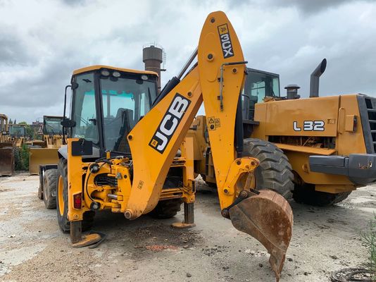 Tahun 2020 JCB 3CX ECO Digunakan Traktor Loader Backhoe 4 Roda Produktivitas Tinggi