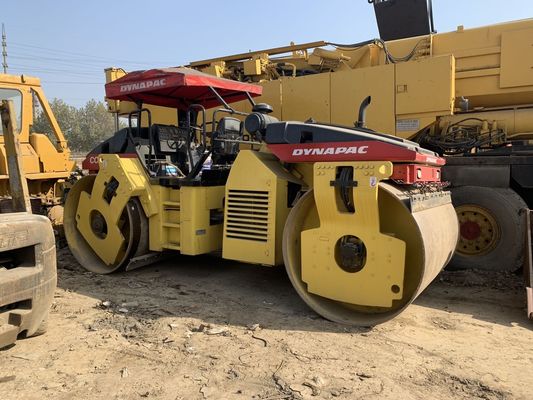 Hand Dynapac Road Roller Dynapac CC622 Double Drum Asli Swedia