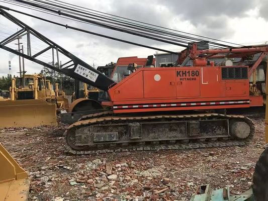 Hitachi KH180-3 Crane Crawler Heavy Duty 50 Ton Crawler Crane Asli Jepang