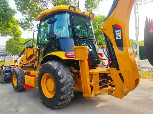 420F Digunakan Caterpillar Backhoe Loader CAT Kecepatan Tinggi hemat energi