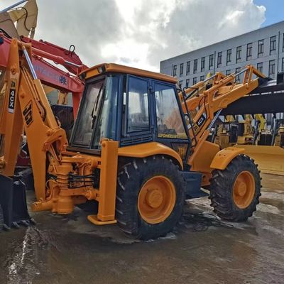 JCB 4CX Backhoe Loader Lengan Kedua Menghemat Energi Dengan Kapasitas Tinggi