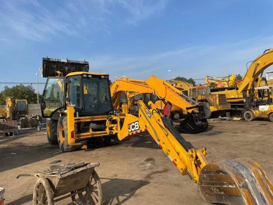 JCB 4CX ECO bekas Backhoe Loader tahan lama untuk konstruksi