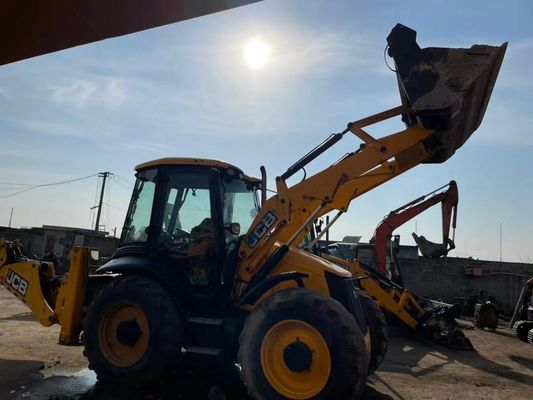JCB 4CX ECO bekas Backhoe Loader tahan lama untuk konstruksi