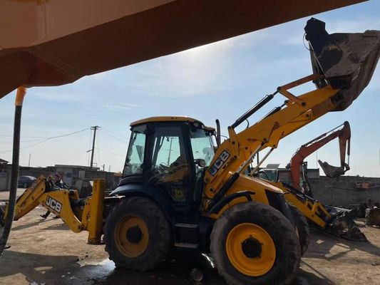 JCB 4CX ECO bekas Backhoe Loader tahan lama untuk konstruksi