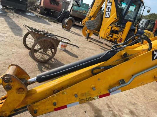 JCB 4CX ECO bekas Backhoe Loader tahan lama untuk konstruksi