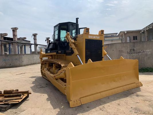 6 Way Blade SHANTUI SD22 Second Hand Bulldozer Dengan Hydraulic Ripper