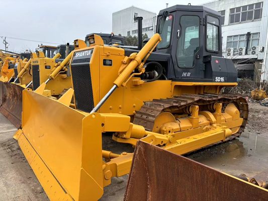 SHANTUI SD16 Digunakan Crawler Bulldozer Low Maintenance Second Hand Dozer