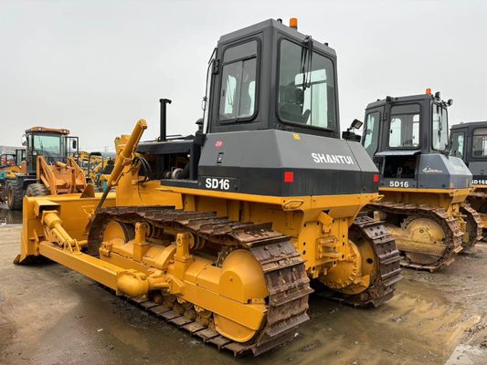 SHANTUI SD16 Digunakan Crawler Bulldozer Low Maintenance Second Hand Dozer