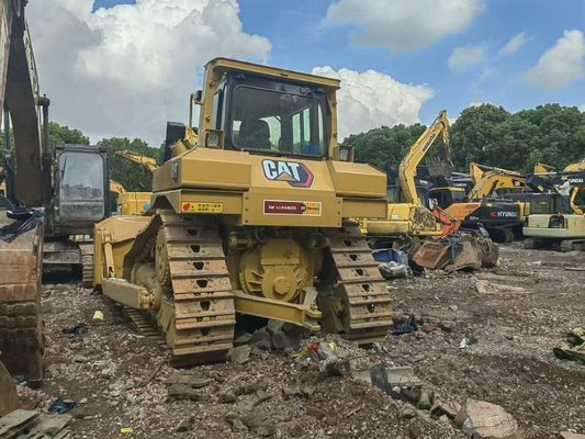 Original Jepang Visibilitas Digunakan Crawler Bulldozer Operasi Keamanan CAT D6R LGP Dozer