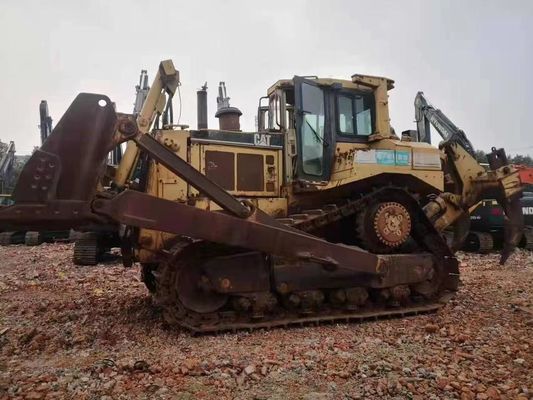 Warna asli D8R LGP Bulldozer Caterpillar bekas dengan Ripper hidrolik