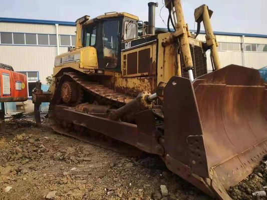 Warna asli D8R LGP Bulldozer Caterpillar bekas dengan Ripper hidrolik