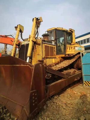 Warna asli D8R LGP Bulldozer Caterpillar bekas dengan Ripper hidrolik