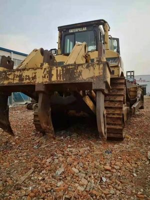 Warna asli D8R LGP Bulldozer Caterpillar bekas dengan Ripper hidrolik