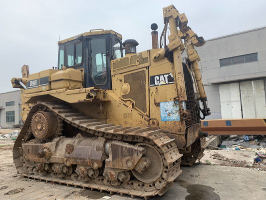 Digunakan Caterpillar D9R LGP Crawler Mounted Dozer Warna Asli Untuk Pertambangan