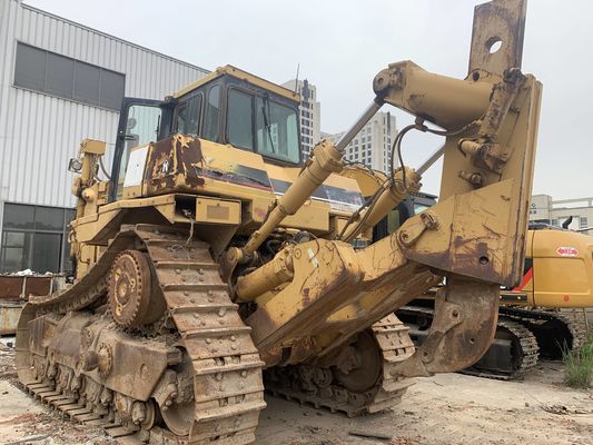 Digunakan Caterpillar D9R LGP Crawler Mounted Dozer Warna Asli Untuk Pertambangan