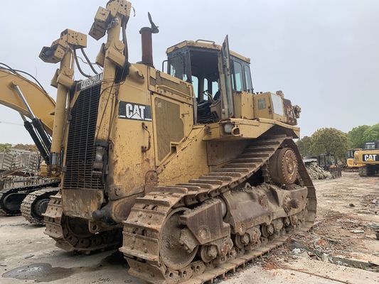 Digunakan Caterpillar D9R LGP Crawler Mounted Dozer Warna Asli Untuk Pertambangan