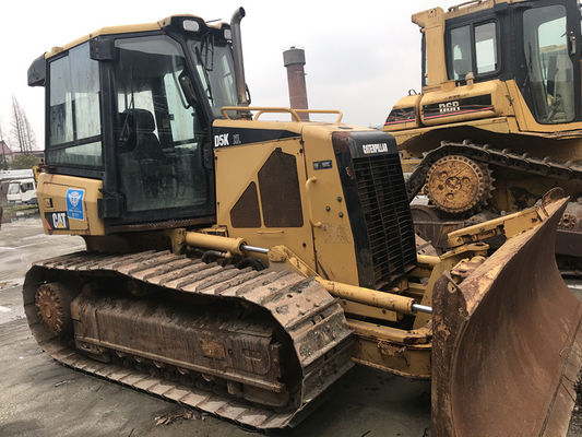 6 Way Blade Digunakan Crawler Dipasang Bulldozer Caterpillar D5K XL Warna Asli