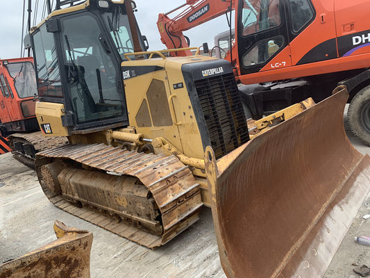 6 Way Blade Digunakan Crawler Dipasang Bulldozer Caterpillar D5K XL Warna Asli