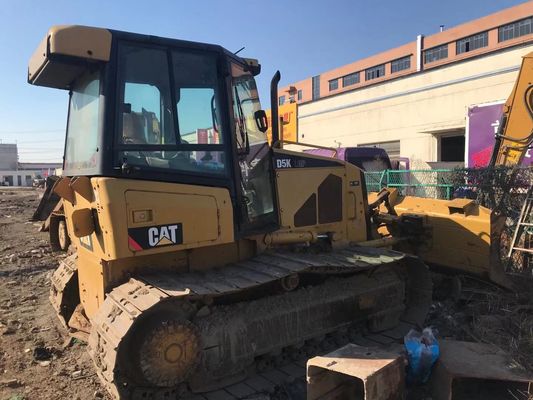Sepatu yang digunakan secara luas Crawler Bulldozer Caterpillar D5K LGP Bulldozer bekas