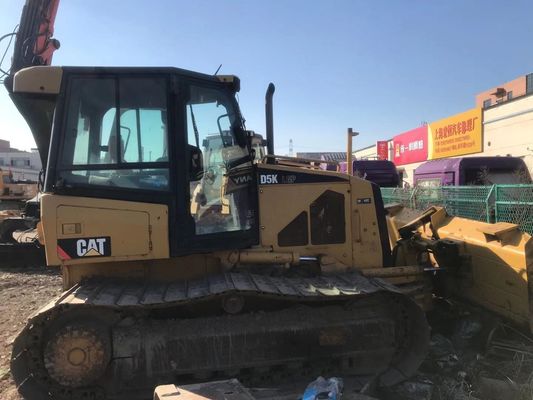Sepatu yang digunakan secara luas Crawler Bulldozer Caterpillar D5K LGP Bulldozer bekas