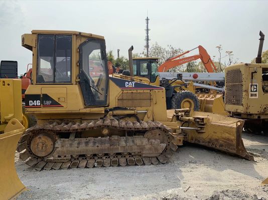 D4G LGP Digunakan Caterpillar Bulldozer Presisi Tinggi Menghemat Energi Untuk Bangunan