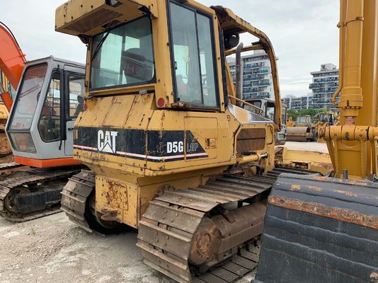Original Jepang D5G LGP Digunakan Caterpillar Bulldozer Operasi Stabil Efisiensi Bahan Bakar