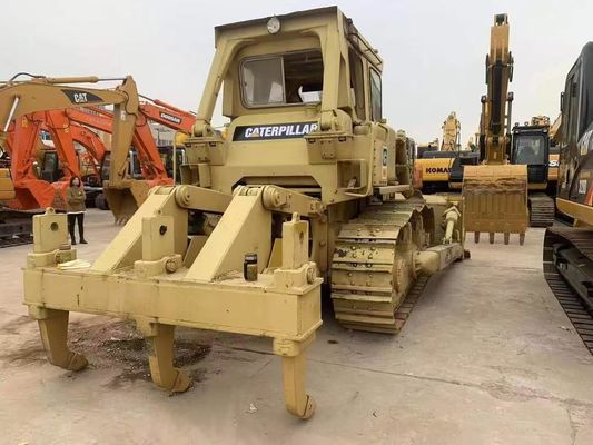 Kekuatan kedua tangan Caterpillar D7G Dozer Efisiensi Energi 6 Way Blade
