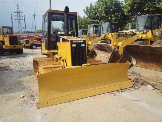 6 Way Blade Mini Bulldozer bekas Caterpillar D4C LGP Crawler dipasang Bulldozer
