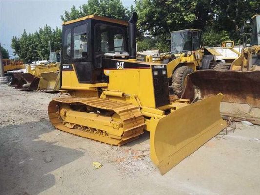 6 Way Blade Mini Bulldozer bekas Caterpillar D4C LGP Crawler dipasang Bulldozer