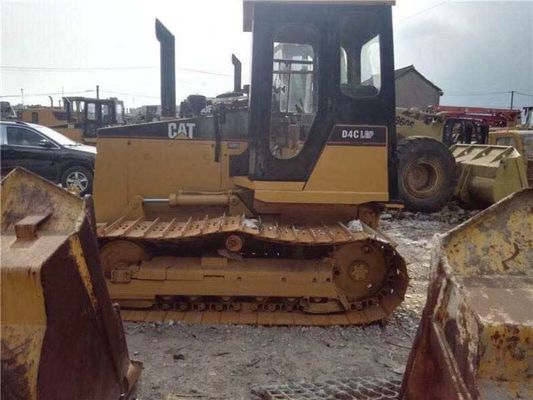 6 Way Blade Mini Bulldozer bekas Caterpillar D4C LGP Crawler dipasang Bulldozer