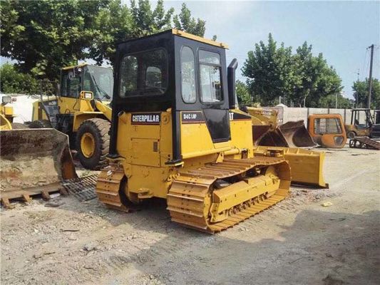 6 Way Blade Mini Bulldozer bekas Caterpillar D4C LGP Crawler dipasang Bulldozer