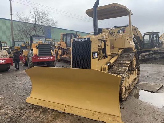 Digunakan Crawler CAT D4H Bulldozer Mewarnai Warna Drive Tinggi Mudah Operasi