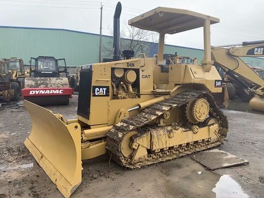Digunakan Crawler CAT D4H Bulldozer Mewarnai Warna Drive Tinggi Mudah Operasi