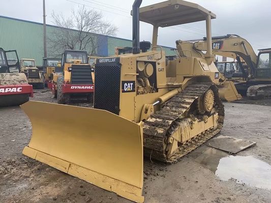 Digunakan Crawler CAT D4H Bulldozer Mewarnai Warna Drive Tinggi Mudah Operasi