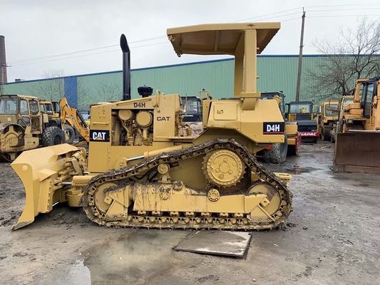 Digunakan Crawler CAT D4H Bulldozer Mewarnai Warna Drive Tinggi Mudah Operasi