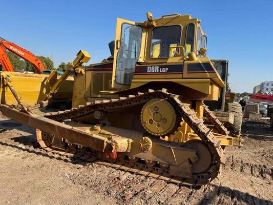 Caterpillar D6R LGP Bulldozer Jenis Crawler Tangan Kedua Untuk Situs Konstruksi