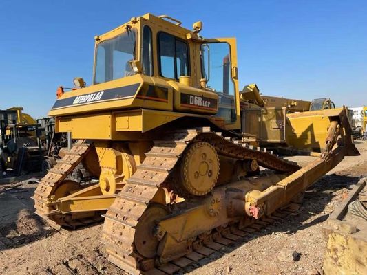 Caterpillar D6R LGP Bulldozer Jenis Crawler Tangan Kedua Untuk Situs Konstruksi
