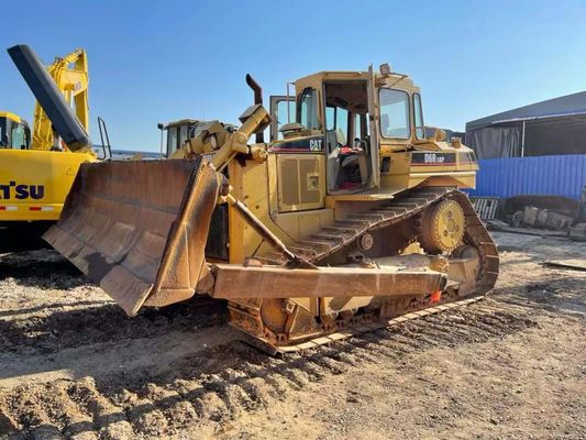 Caterpillar D6R LGP Bulldozer Jenis Crawler Tangan Kedua Untuk Situs Konstruksi