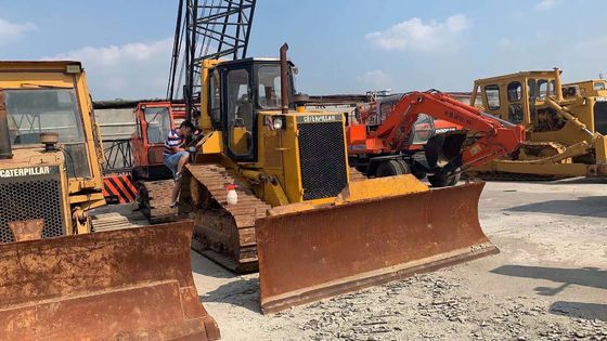 Warna Asli D5M LGP Bulldozer Crawler bekas High Drive Bulldozer Caterpillar bekas