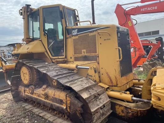 Warna Asli Caterpillar D6N XL Digunakan Bulldozer Kecil Dengan Hydraulic Ripper