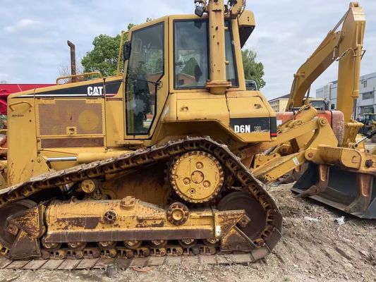 Warna Asli Caterpillar D6N XL Digunakan Bulldozer Kecil Dengan Hydraulic Ripper