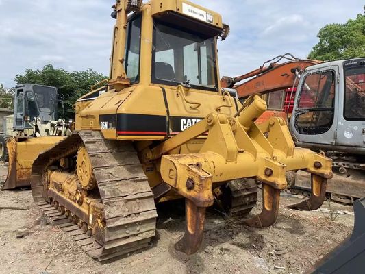 Warna Asli Caterpillar D6N XL Digunakan Bulldozer Kecil Dengan Hydraulic Ripper