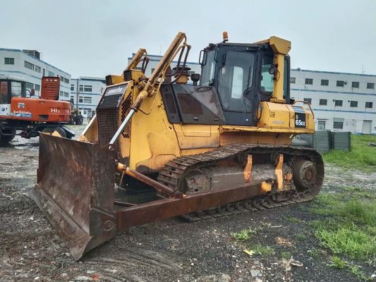 High Drive Digunakan Crawler Bulldozer D65EX-15 Digunakan Komatsu Bulldozer Warna asli